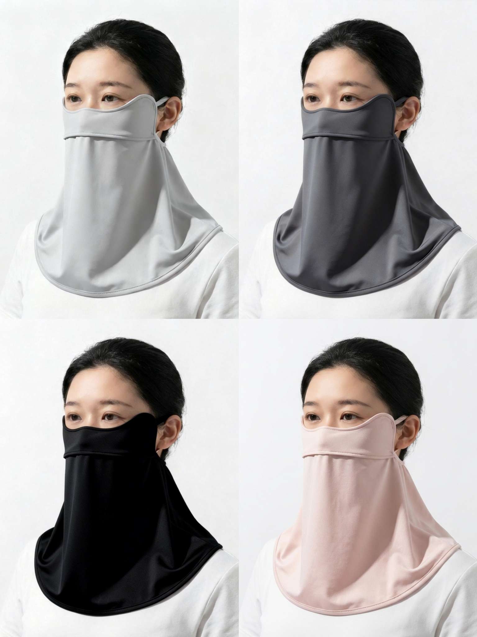 防护面罩实物图