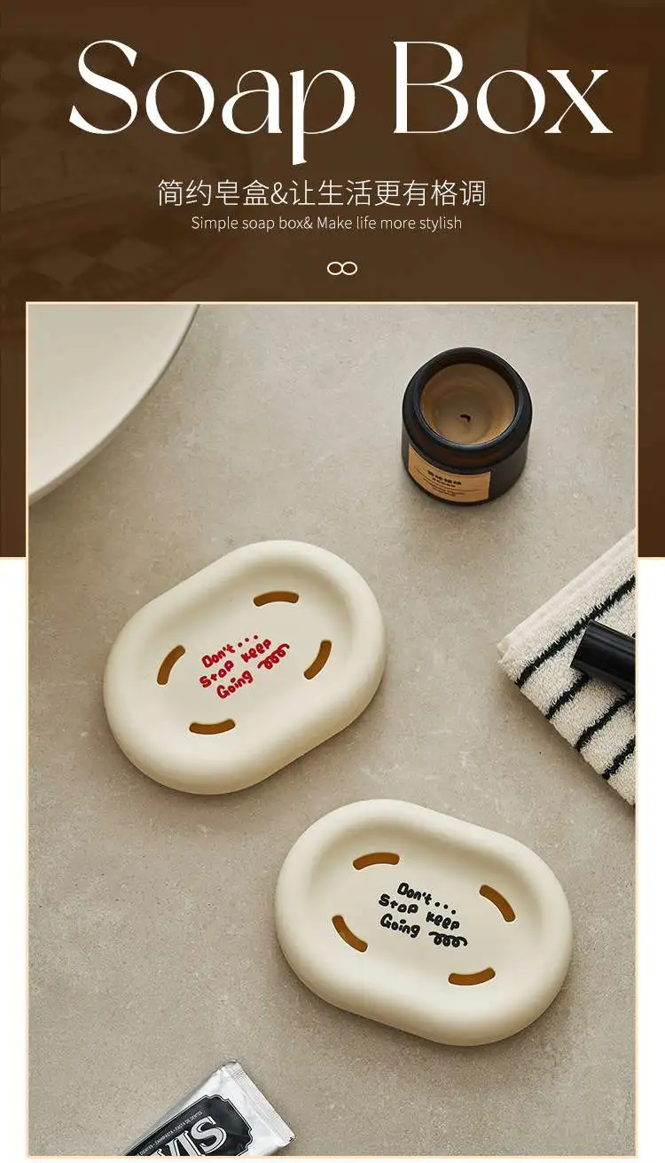 S137-1005 soap box, no lid, printed, water-draining, portable, small, shock-resistant, detachable, washbasin and laundry room soap detail image 2