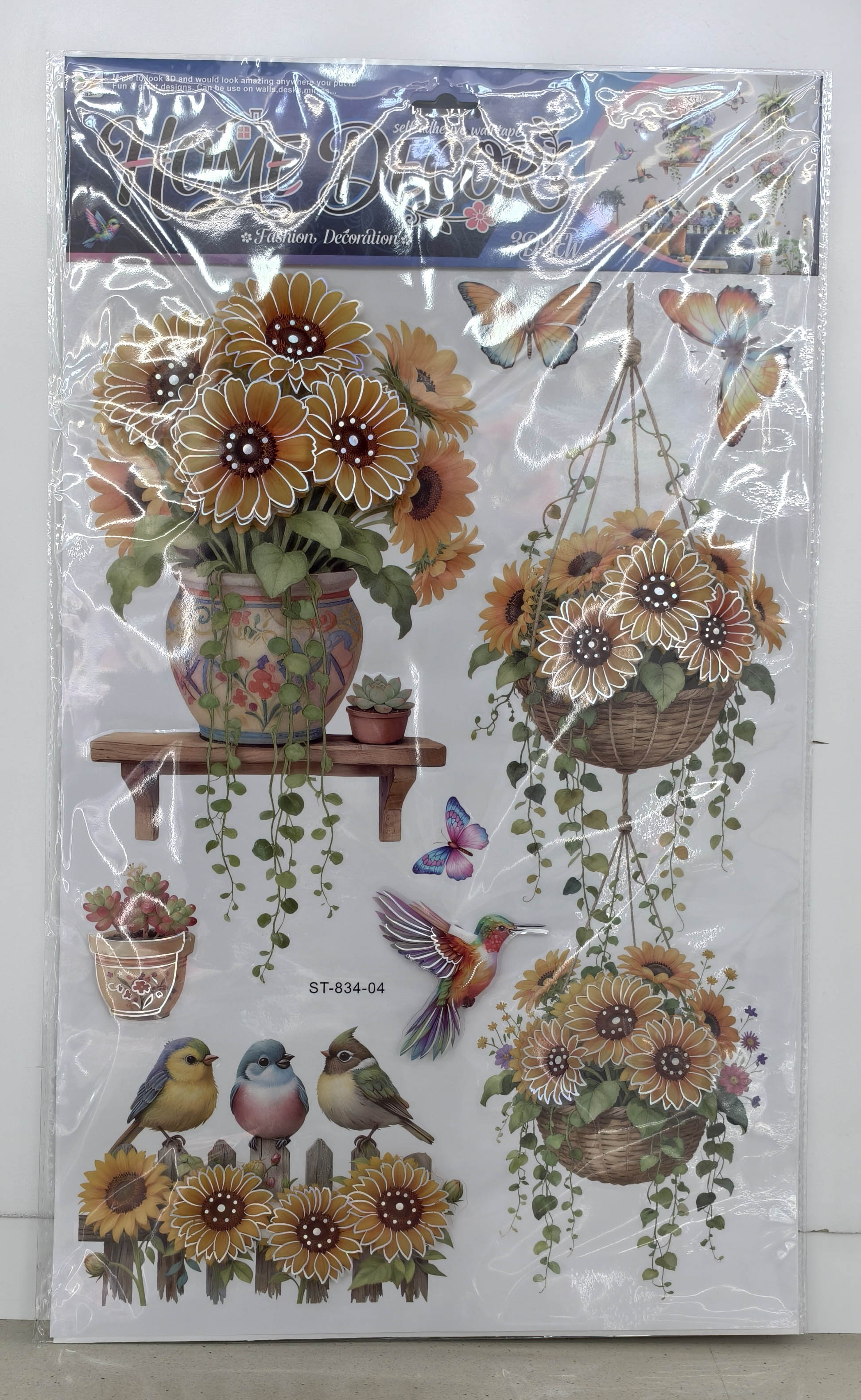 The ST834 hanging basket vase is pasted layer by layer Application Scenario