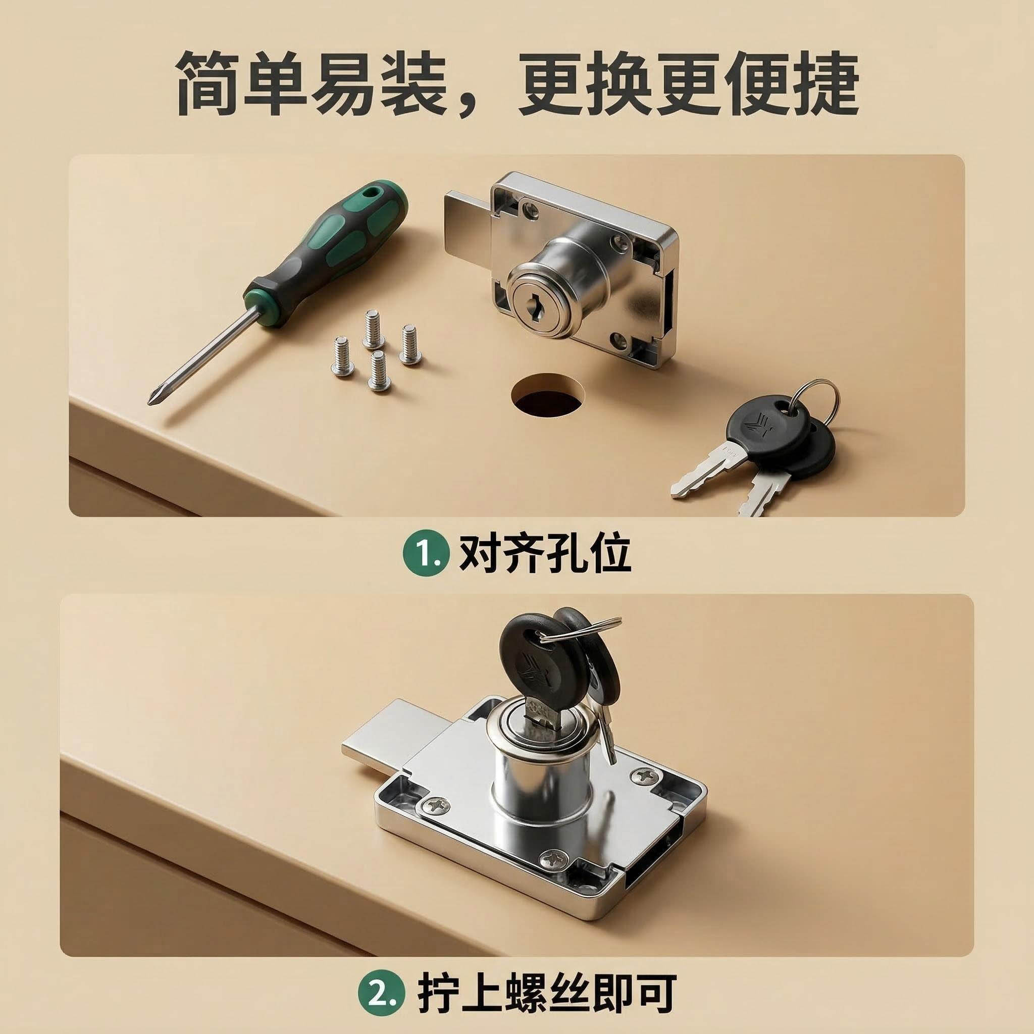 أغلفة مفاتيح مفاتيح معدنية ذات مقاومة للصدأ ومأمونة للاستخدام في المنازل Specification image