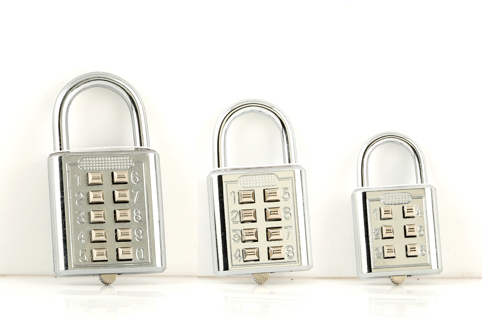 Mortillet金属密码锁 ZL30 35 40MM 材质锌合金高档密码锁具