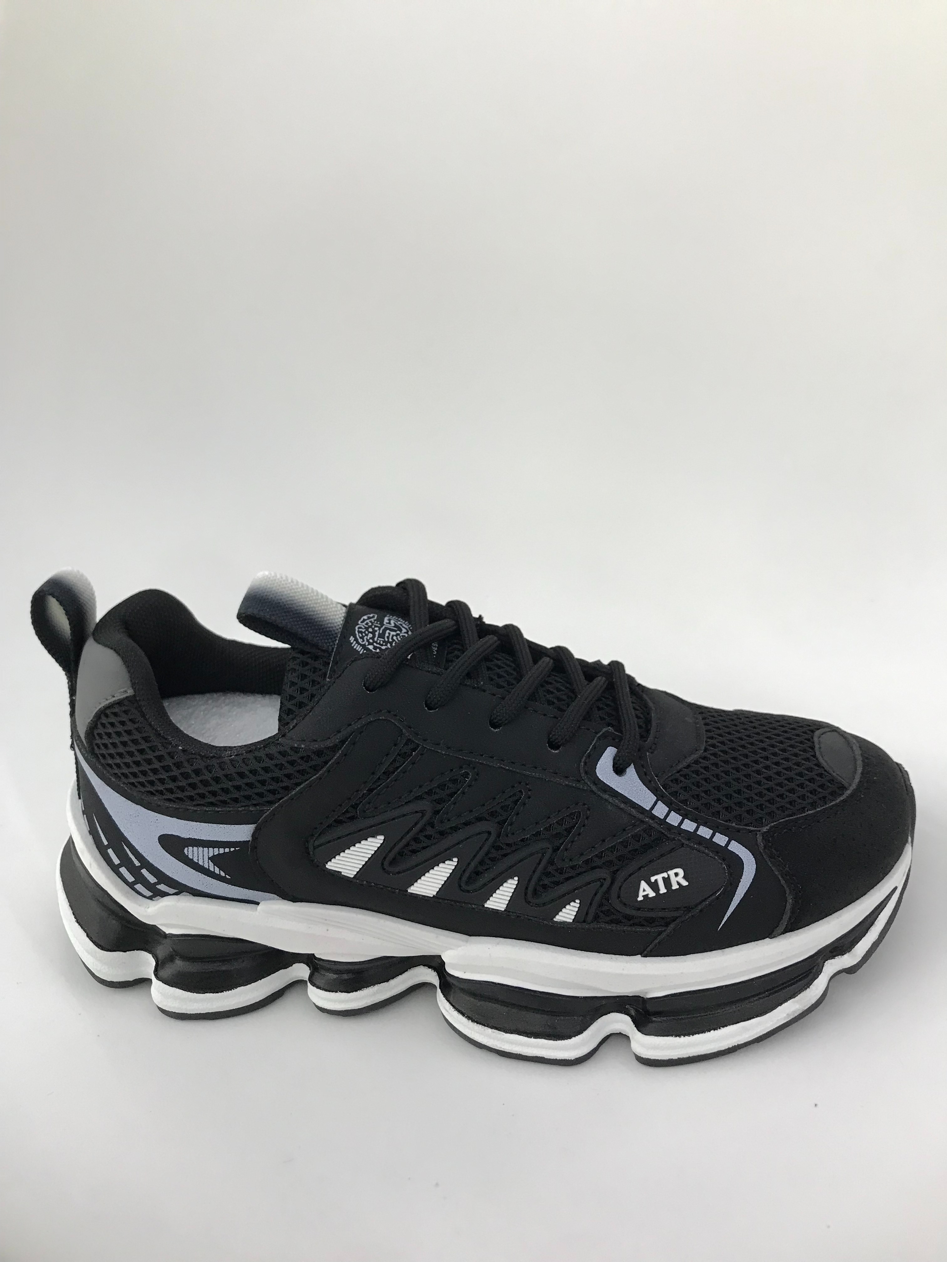 Men's breathable, lightweight running shoes, shock-absorbing, anti-slip, wear-resistant, large size details Picture
