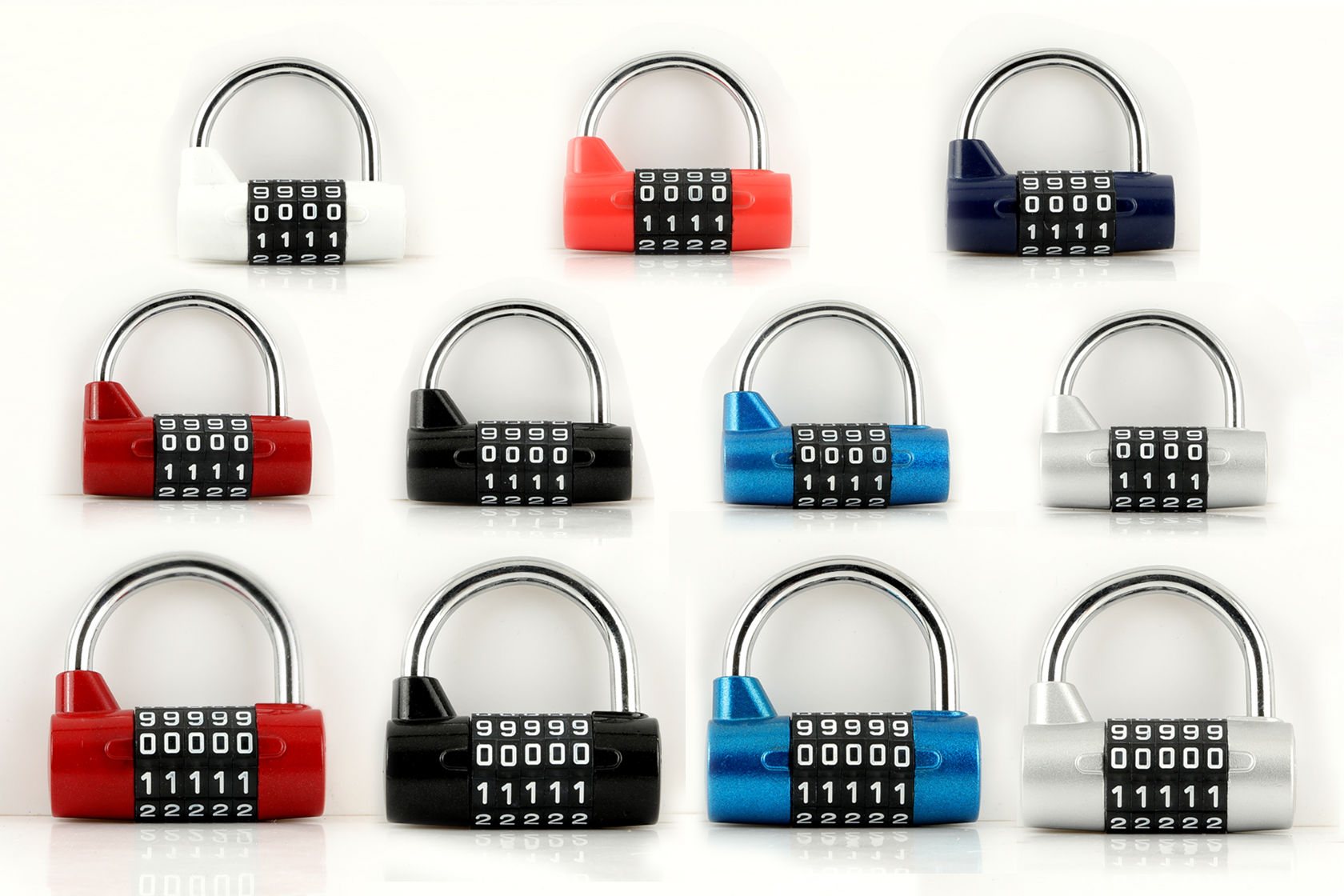 Mortillet金属密码锁DA40 50MM高档密码锁具