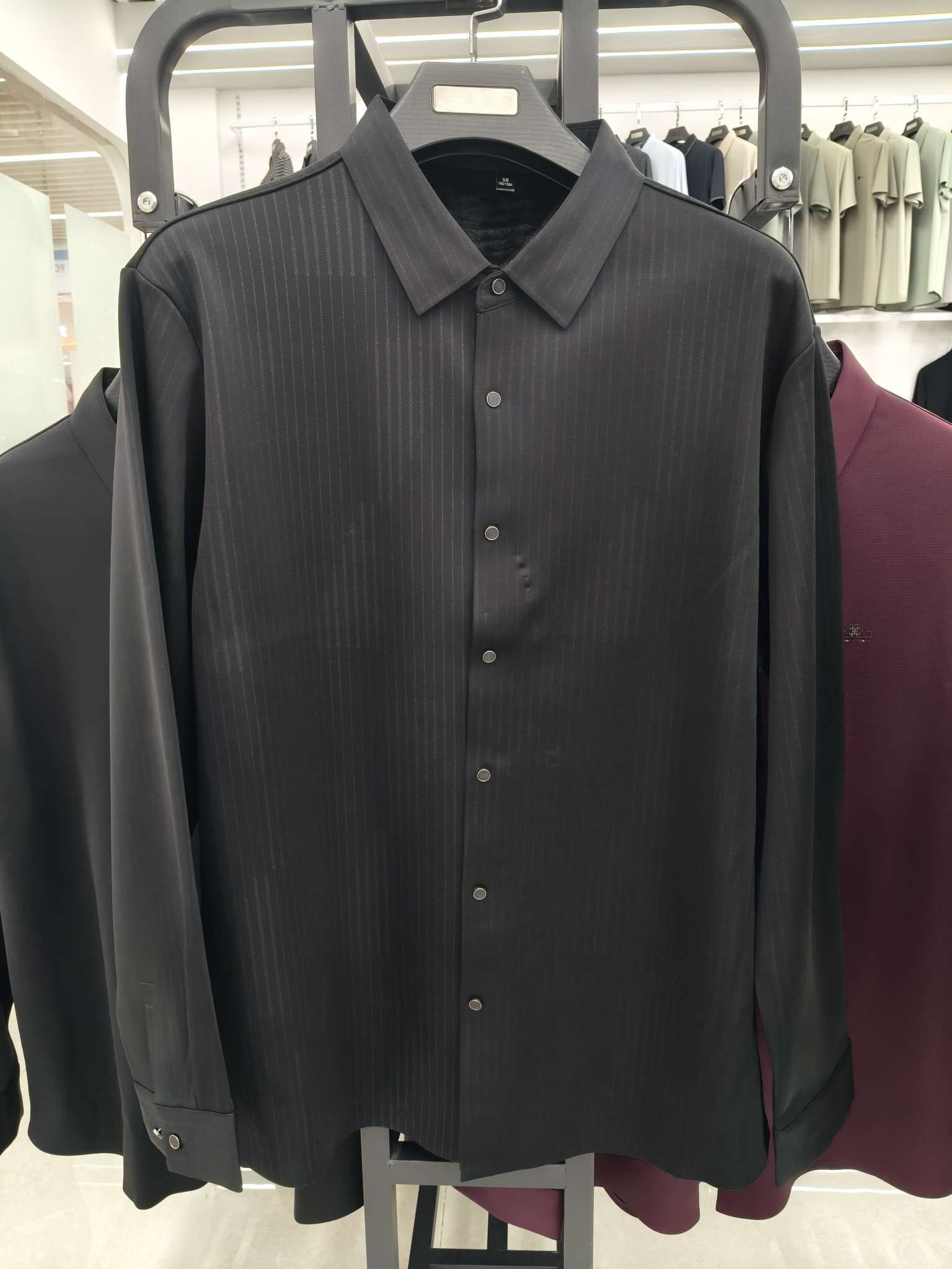 The textile leather knitted fabric is breathable, soft, comfortable and warm. The long sleeves are suitable for autumn and winter detail image 1