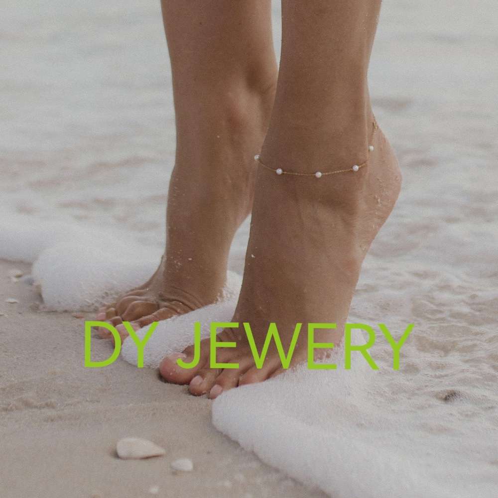 欧美跨境亚马逊仿珍珠单层脚链女个性简约时尚夏天沙滩脚珠宝饰品 轻奢时尚百搭首饰批发详情图1