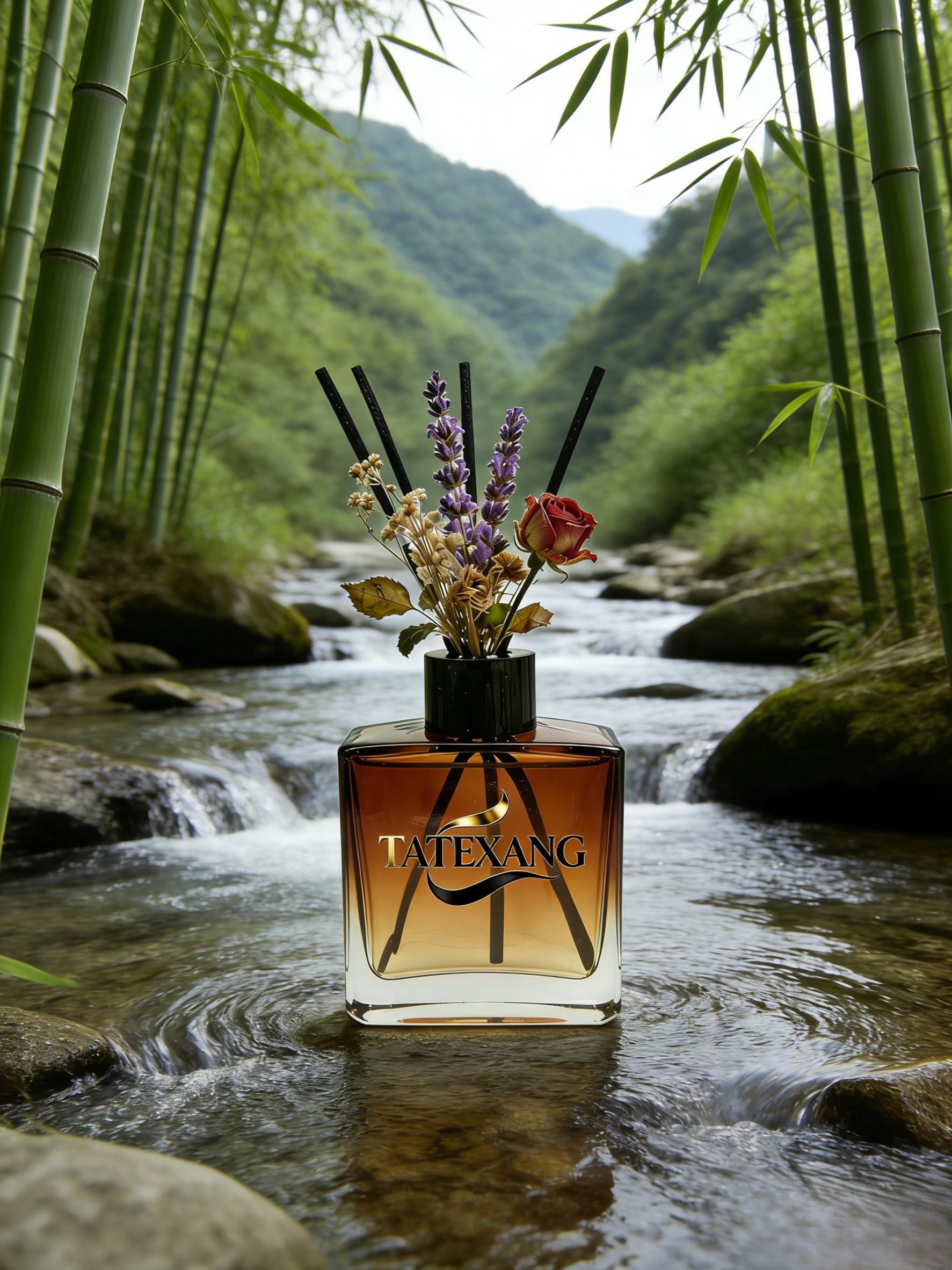 Creative gift fireless aromatherapy set, fashionable and personalized aromatherapy ornaments, long-lasting fragrance Specification image