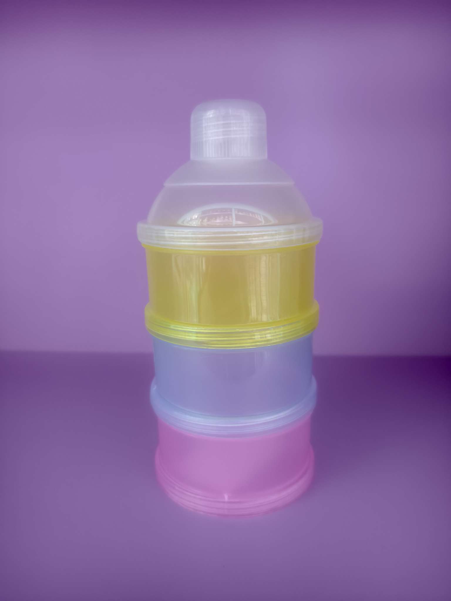 Baby and maternal milk powder stratified box, storage box, storage box, milk powder box, precise breastfeeding and feeding, portable for going out