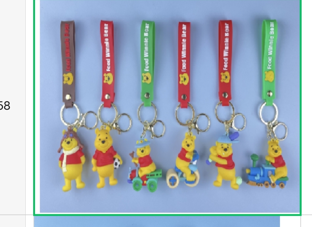 Keychain decoration for children hanging schoolbag 🎒 is very exquisite details Picture