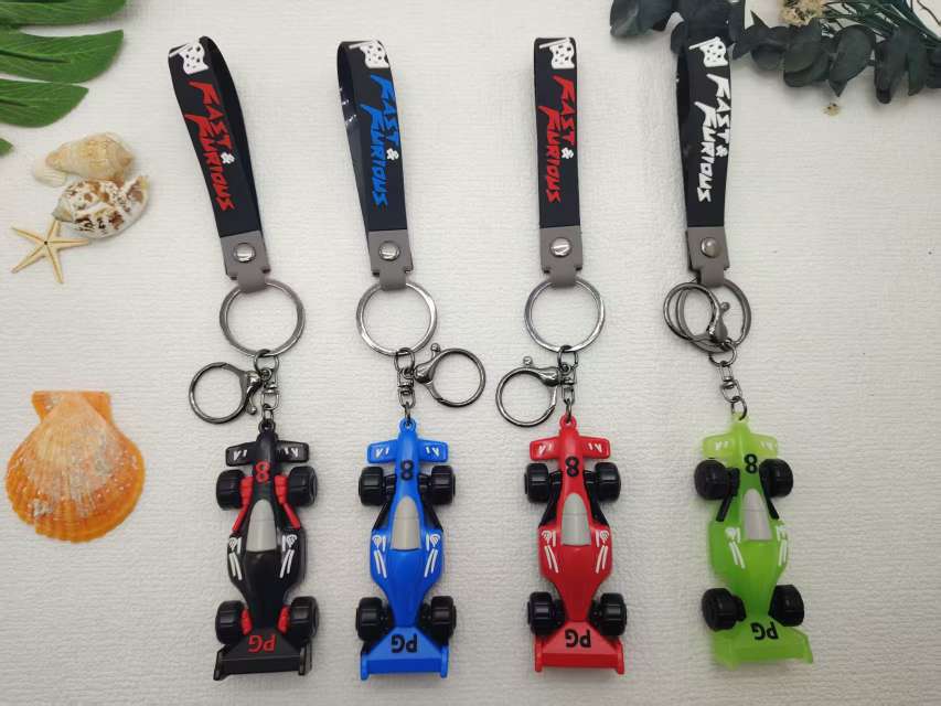 The keychain can be hung on the schoolbag. The keychain pairs beautifully with your partner details Picture