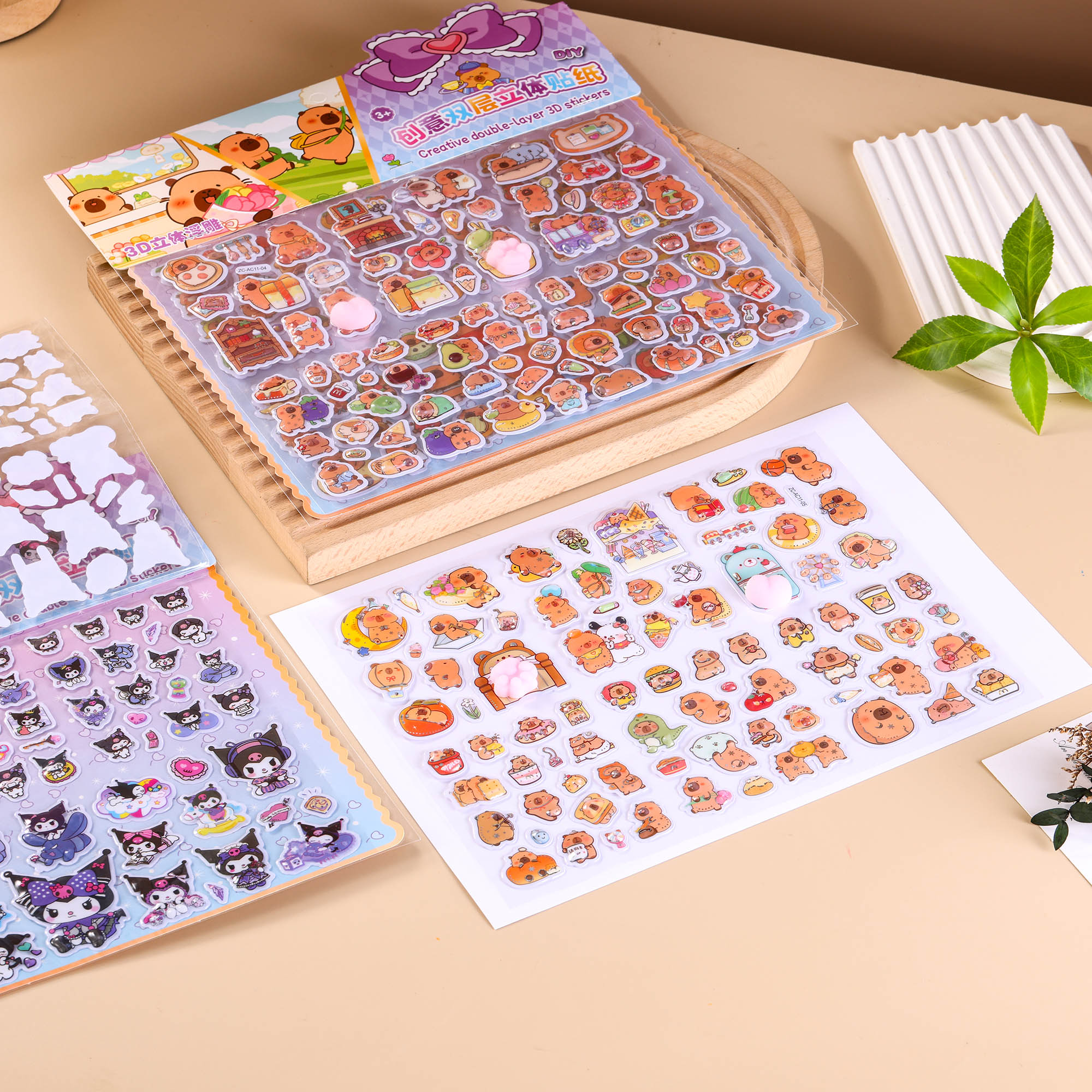 ZC-AC11屁桃+猫爪双层泡泡贴详情图3