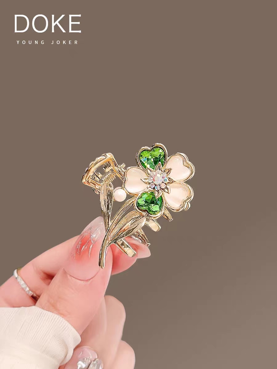 白猫眼彩色玻璃春天色中号抓夹，多款多色可以任意挑选详情图7