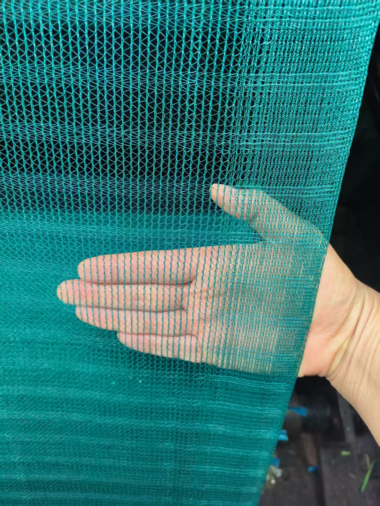 HDPE Olive Net  橄榄收货网。橄榄收集网。橄榄采摘网。果树收集网产品图