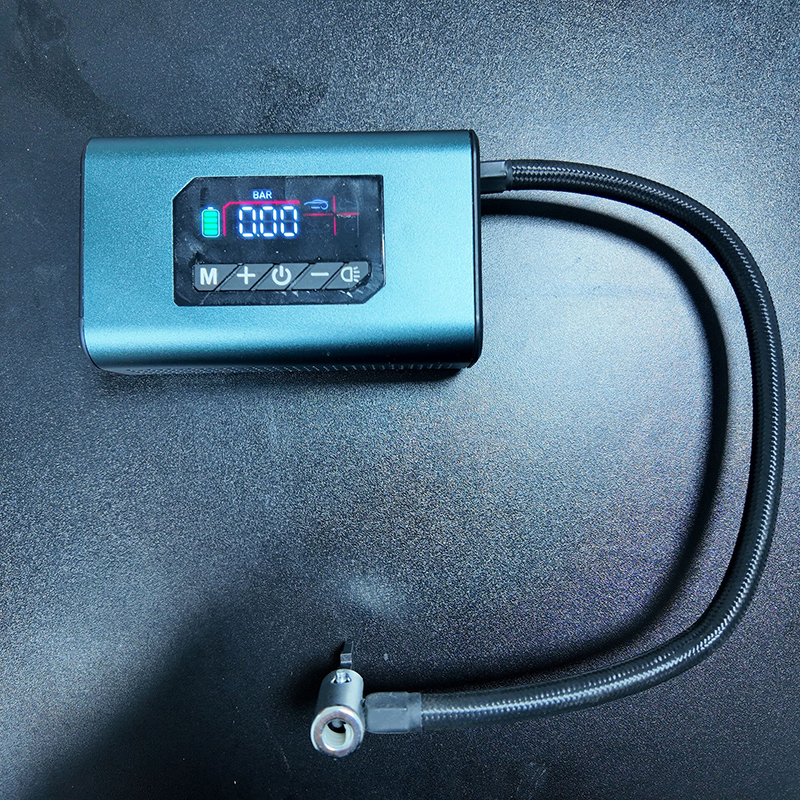 SHAP-02 air pump digital display portable mini bicycle air pump, intelligent high-pressure air pump, mountain road bike, bicycle electric air pump, cycling equipment pic 15