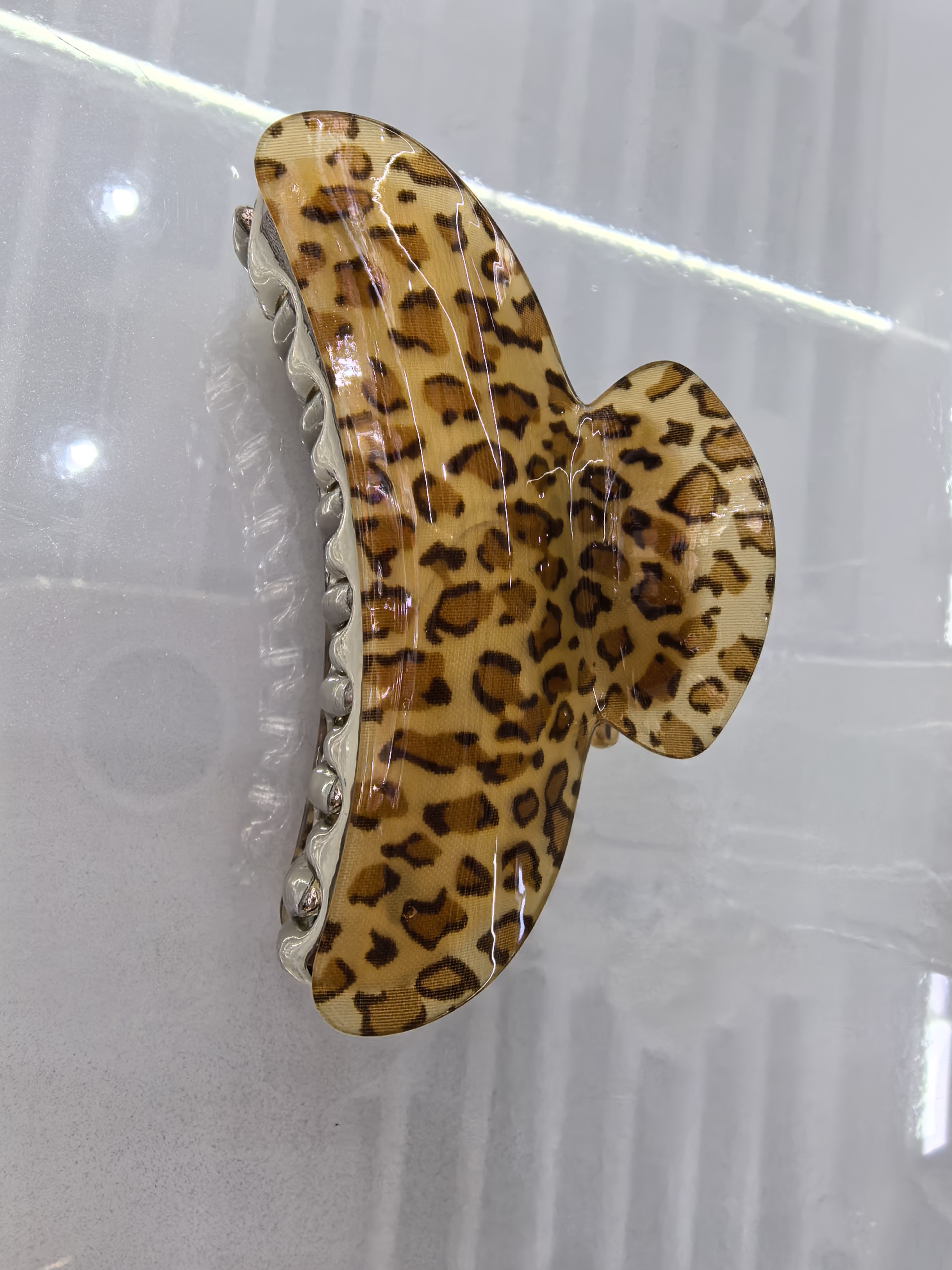 {伊莎饰品} 亚克力材质 时尚 优雅 简约 气质 弹簧夹 一字夹 中号发夹 {12个装}  型号 267发夹醋酸发饰