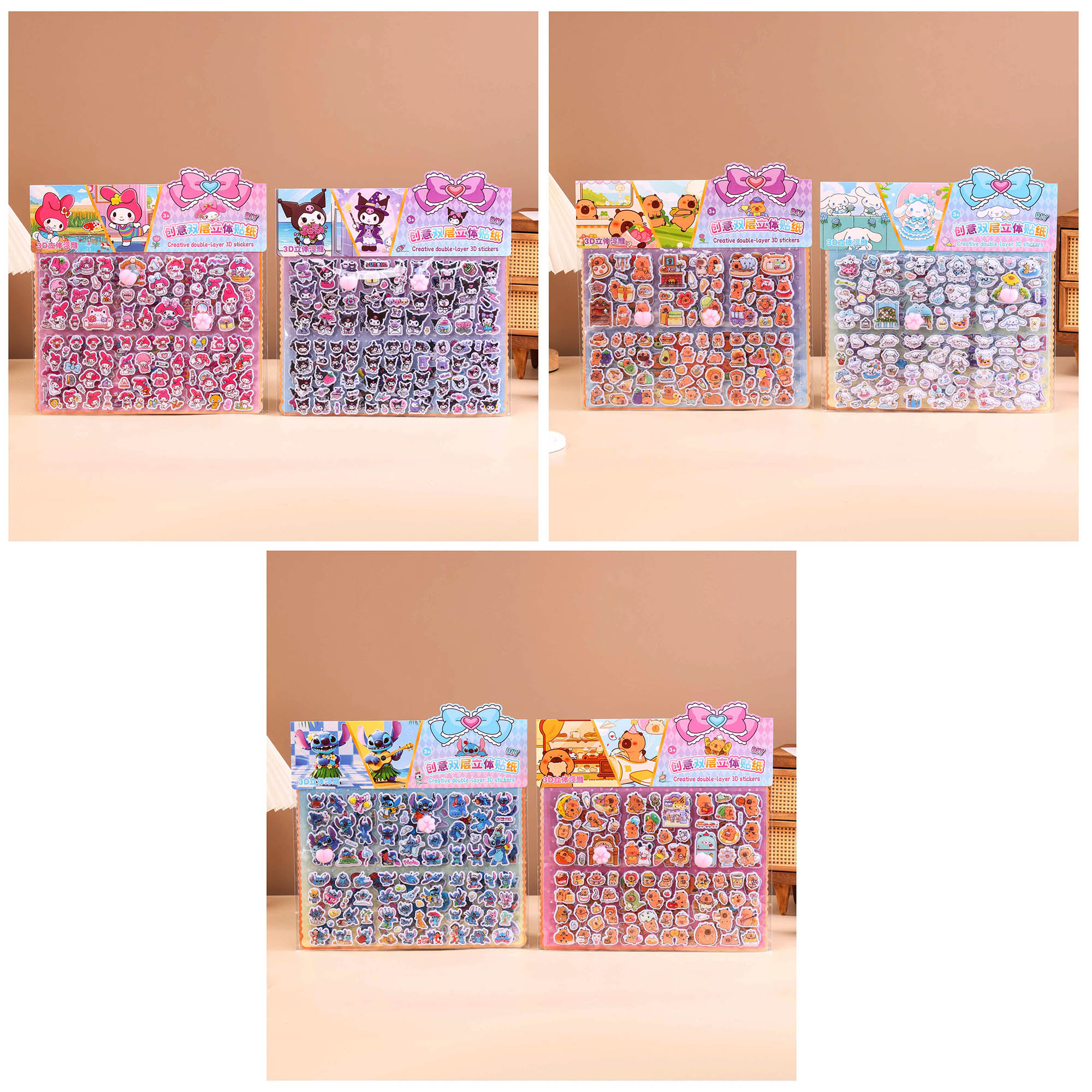 ZC-AC11屁桃+猫爪双层泡泡贴详情2