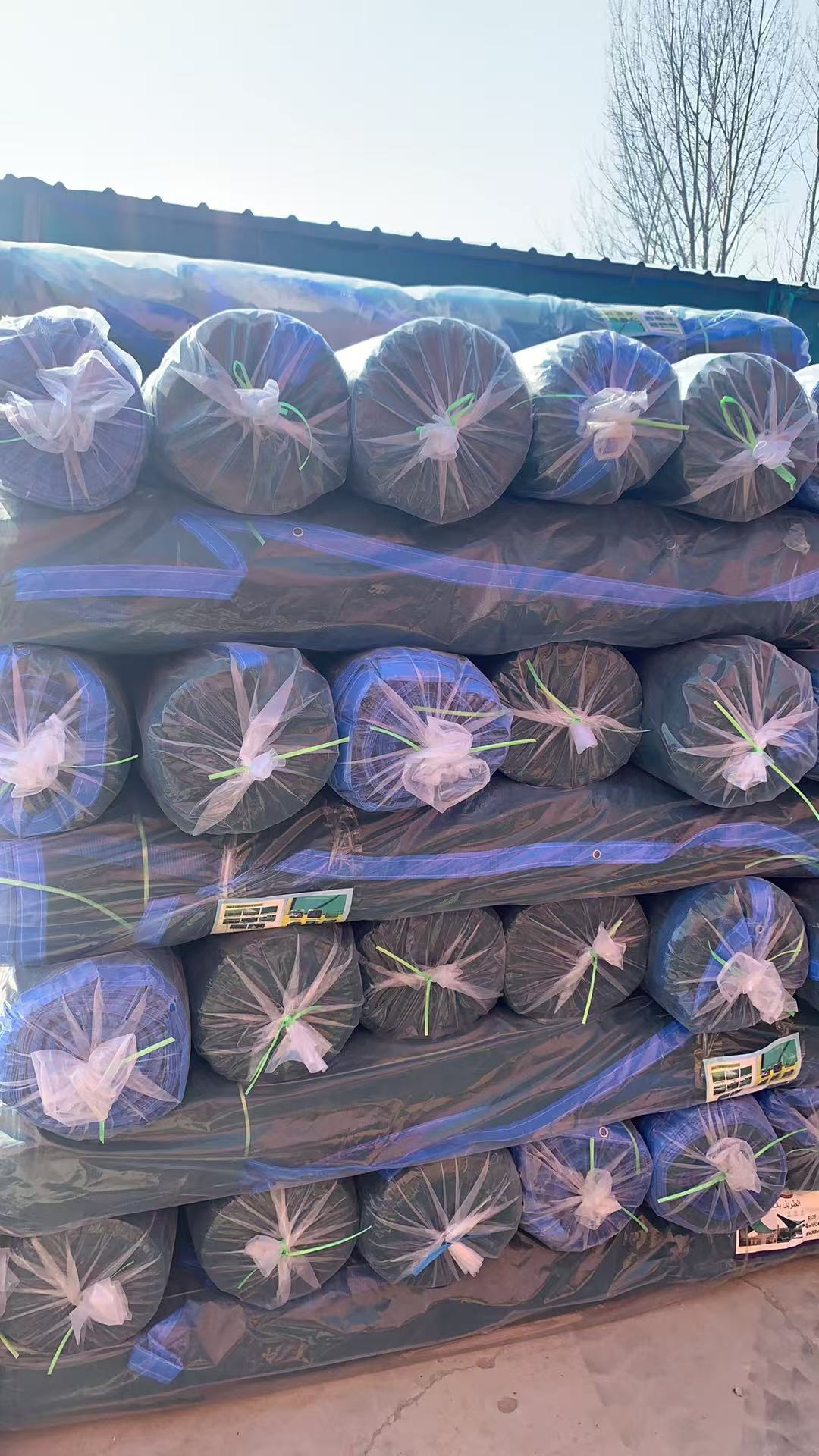 HDPE遮阳网 农用大棚 户外庭院 防晒隔热网抗老化遮阳网 阳台庭院 植物遮阳 工地防尘网白底实物图