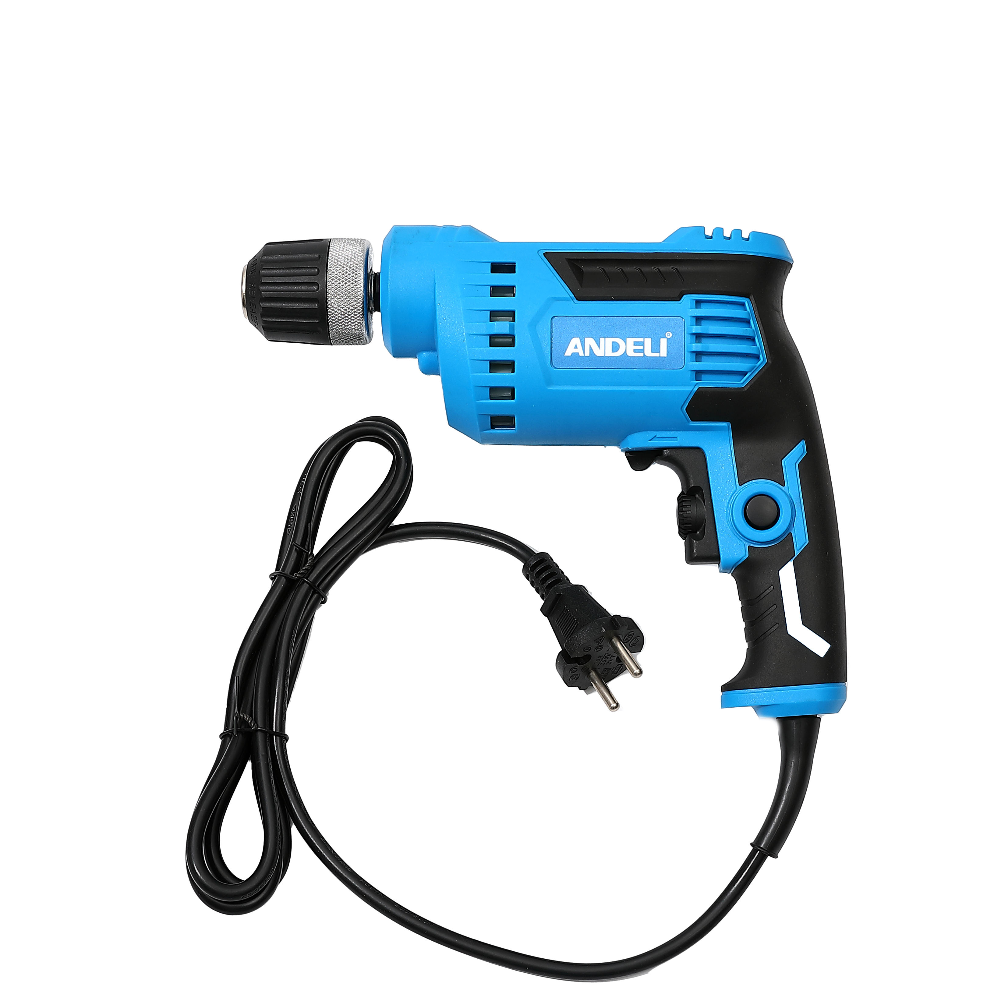 ANDELI 10mm plug-in hand drill, household multi-functional electric screwdriver, professional drilling tool details Picture