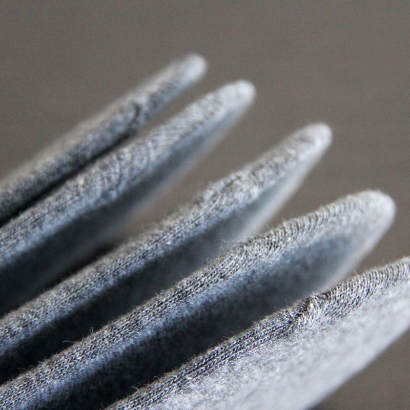 夏季男士浅口全棉灰色隐形带胶防滑袜子男袜批发详情6