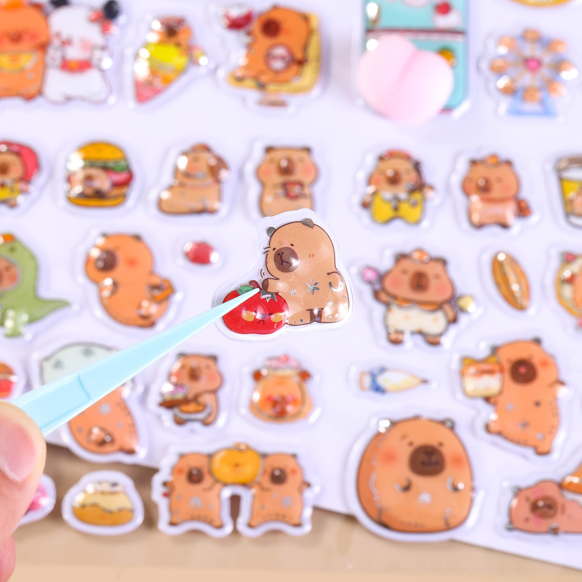 ZC-AC11屁桃+猫爪双层泡泡贴详情图5