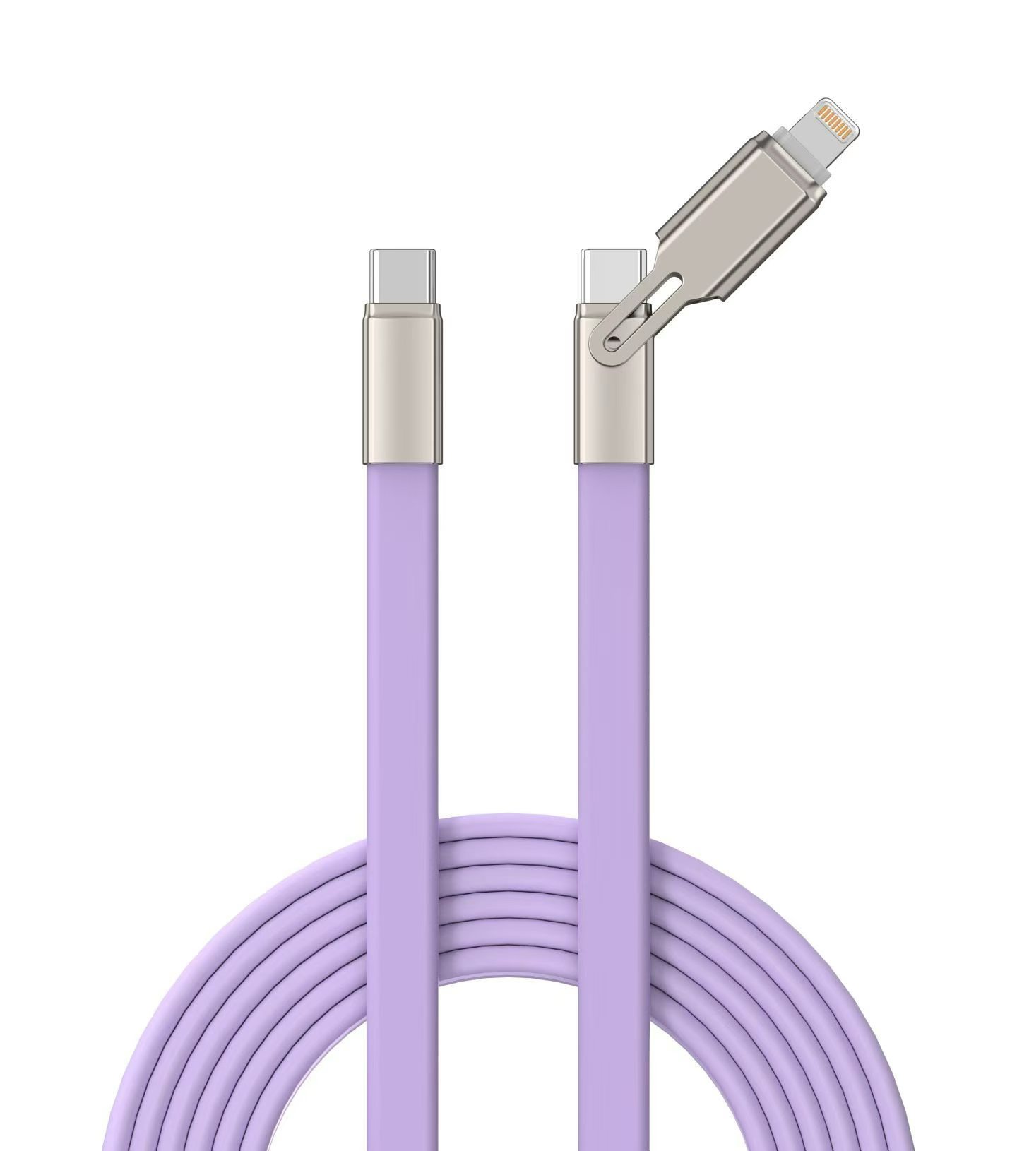 锌合金真硅胶线，240W，1.5M产品图