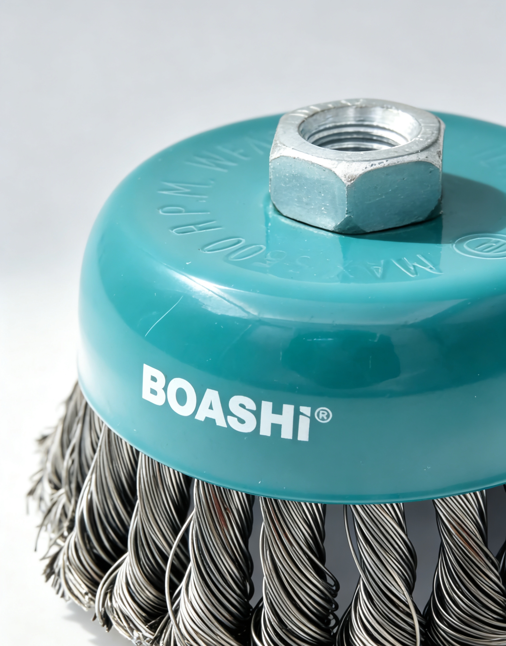 BOASHI wire wheel cleaning brush is a highly efficient and durable metal grinding tool Application Scenario