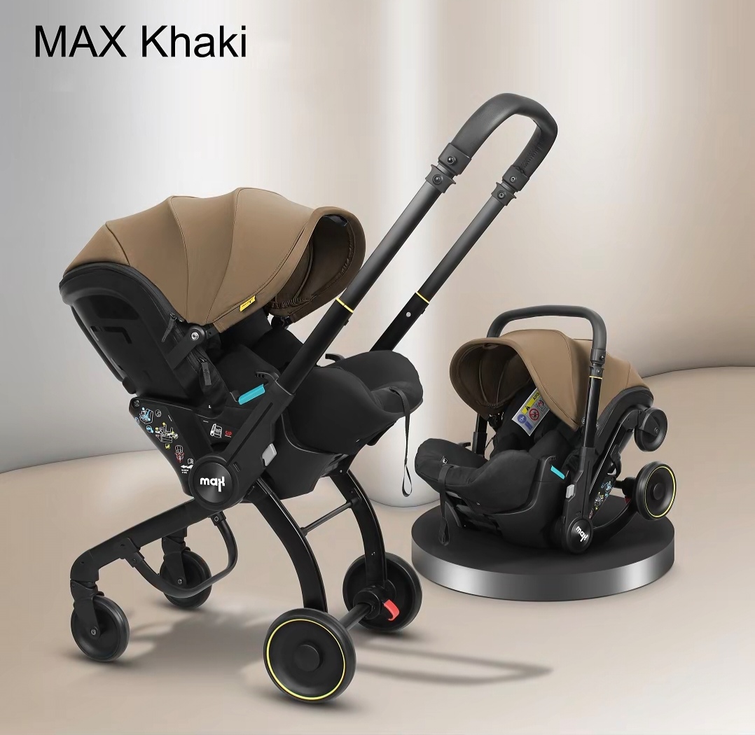 Multi-functional baby stroller with variable carrying basket detail image 2