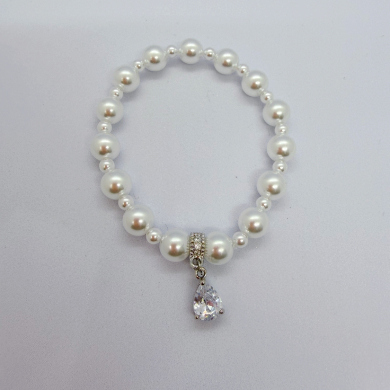 The new Pearl 2026 bracelet, a high-end elastic fine-layered jewelry and bracelet for women, is a bestseller Specification image