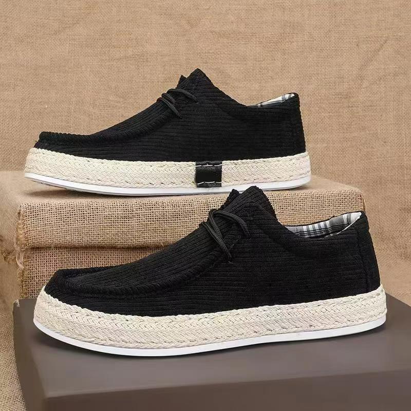 2207帆布鞋，草绳鞋，休闲男鞋，39-47详情图3