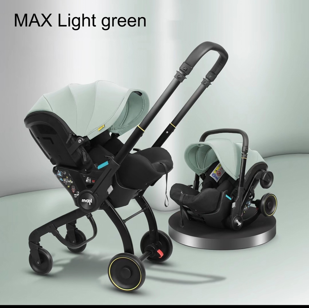 Multi-functional baby stroller with variable carrying basket detail image 3