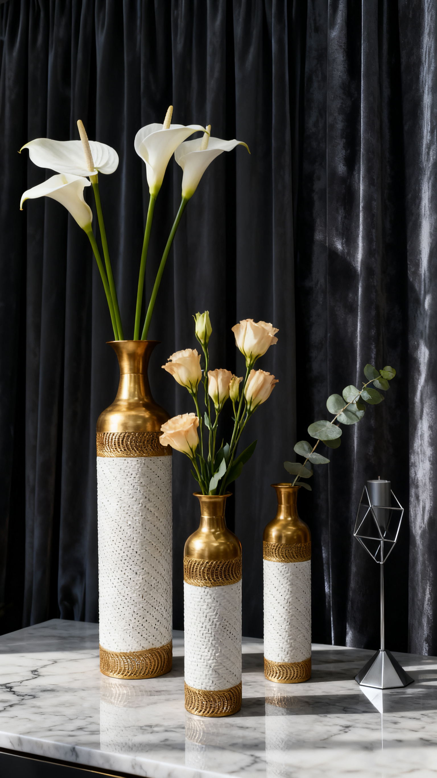 花瓶/素胚/琉璃花瓶/透明亚克力花瓶/陶瓷玻璃花瓶白底实物图