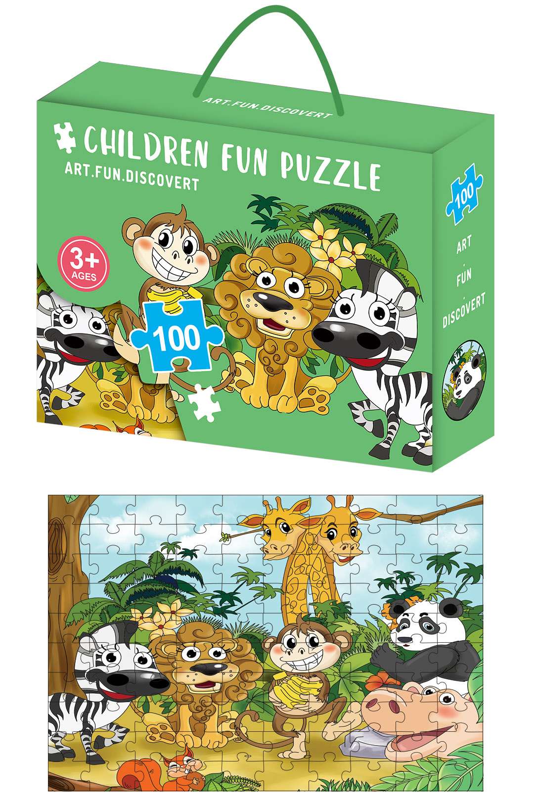 Children's educational toys and puzzles develop the brain's hands-on ability Application Scenario