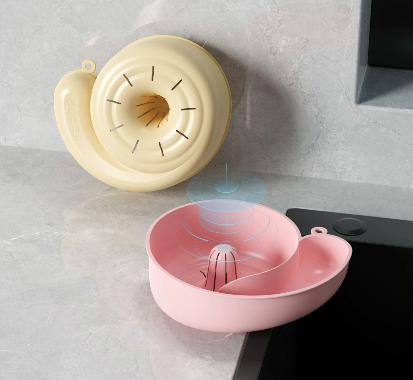 Plastic drain basin filter screen, household kitchen draining water filter, stainless steel filter screen details Picture