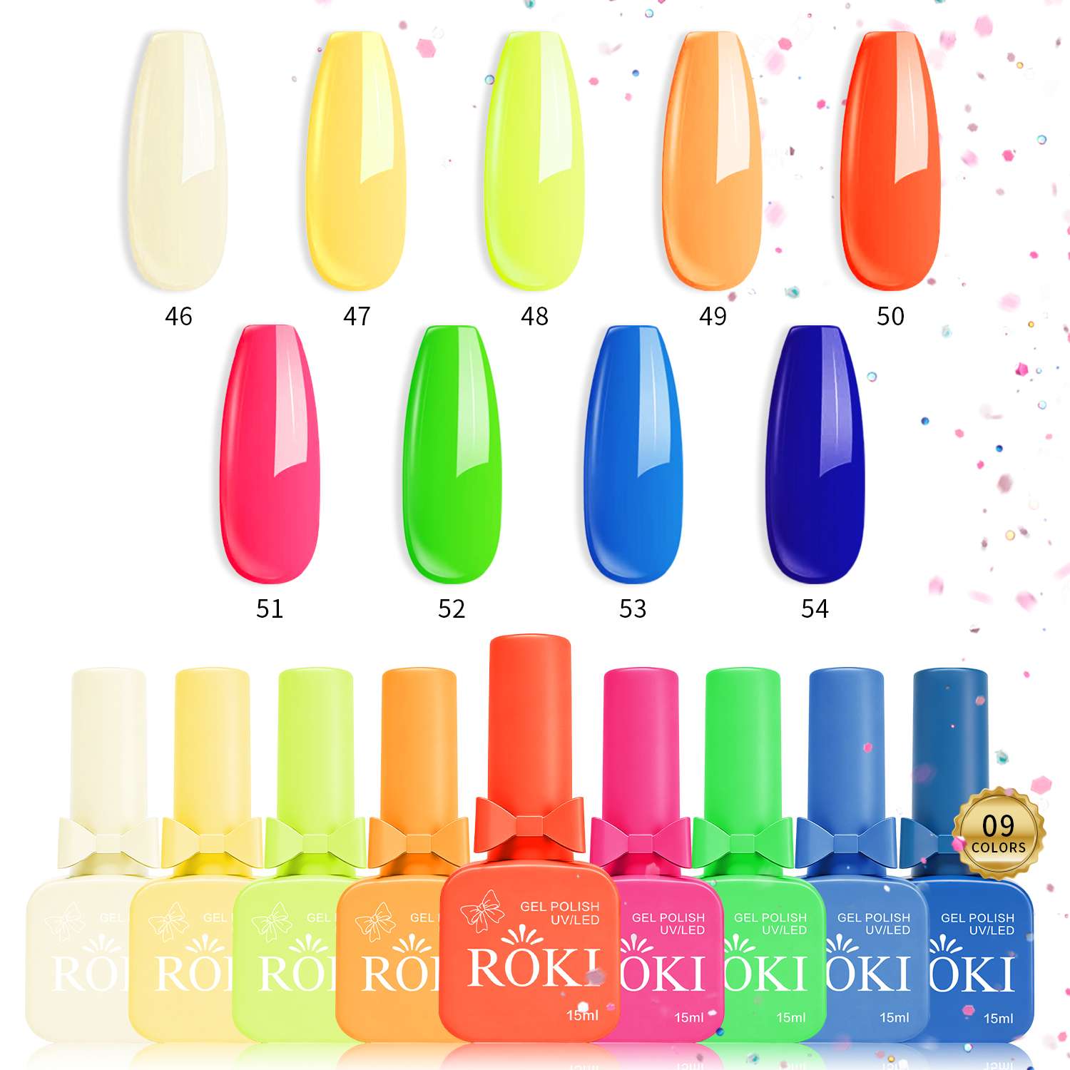 Nail polish gel 72-color long-lasting nail polish is the latest trend, specially designed for nail phototherapy shops detail image 10