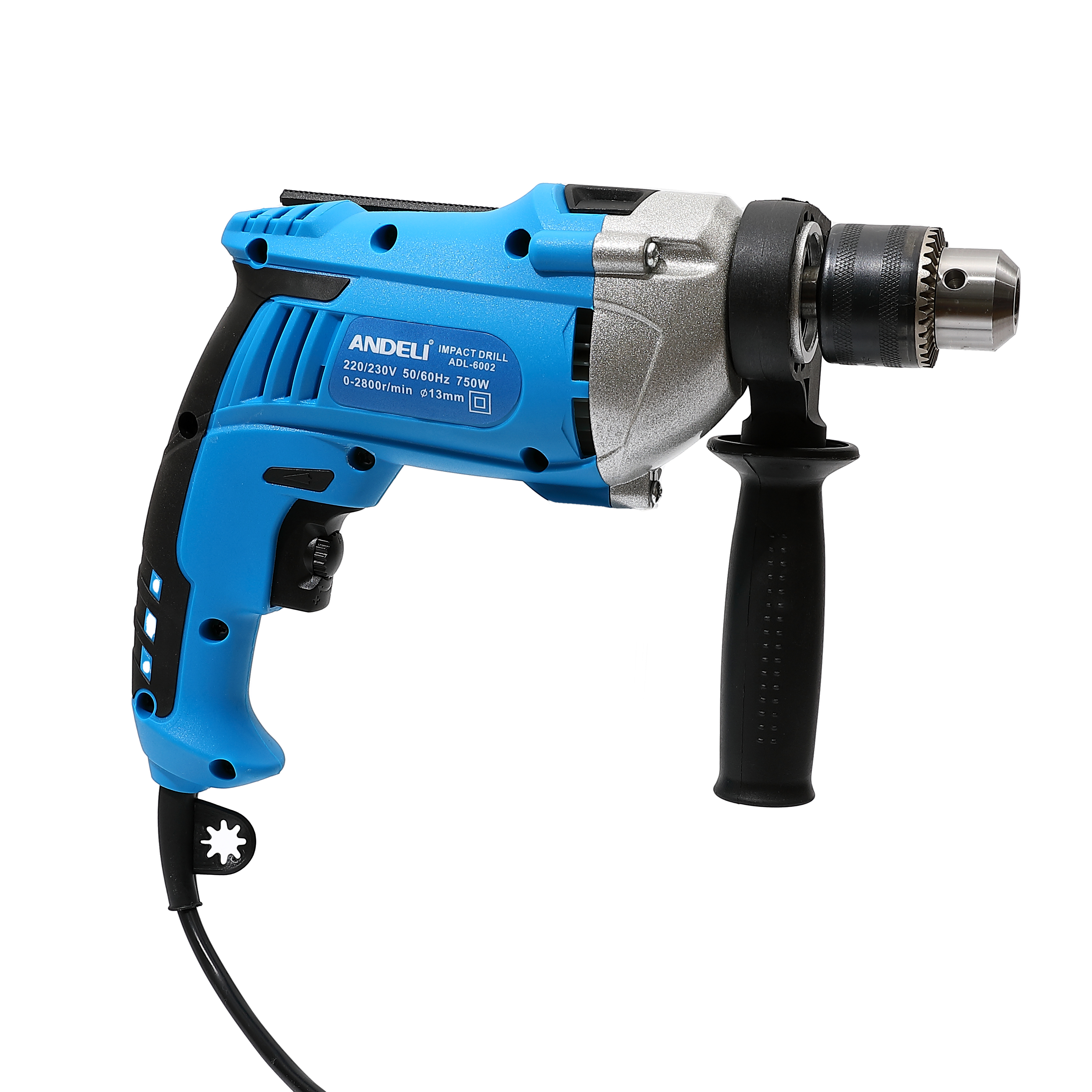 ANDELI-6002 impact drill 220V 750W plug-in tool set electric drilling rig pic 4
