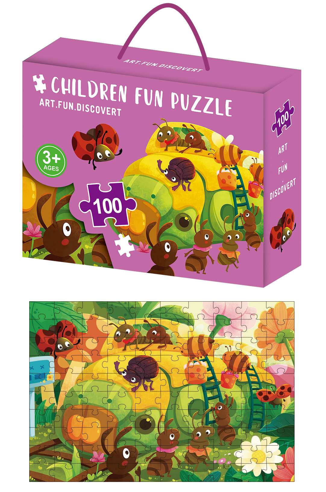 Children's educational toys and puzzles develop the brain's hands-on ability detail image 3