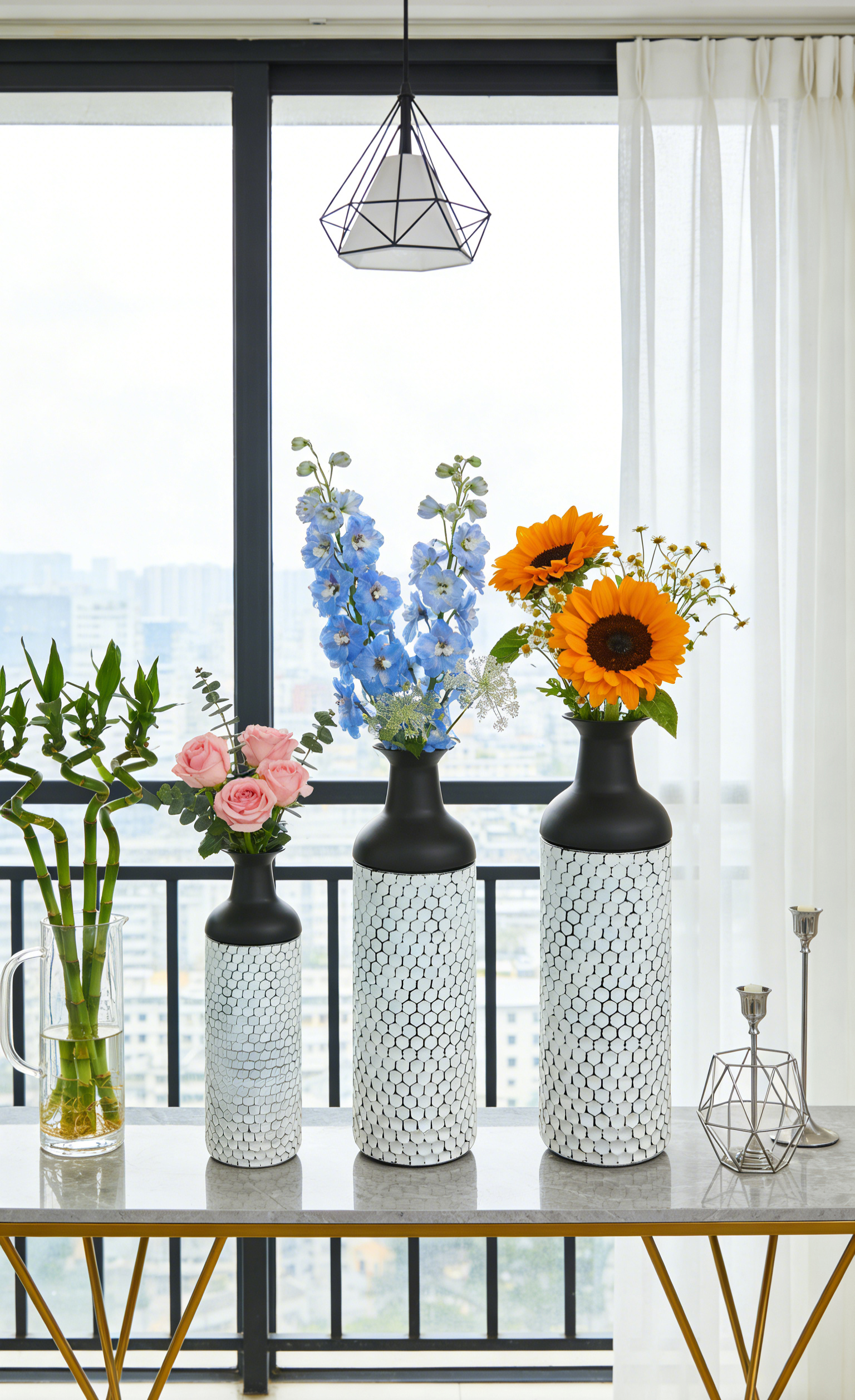 花瓶/素胚/琉璃花瓶/透明亚克力花瓶/陶瓷玻璃花瓶细节图