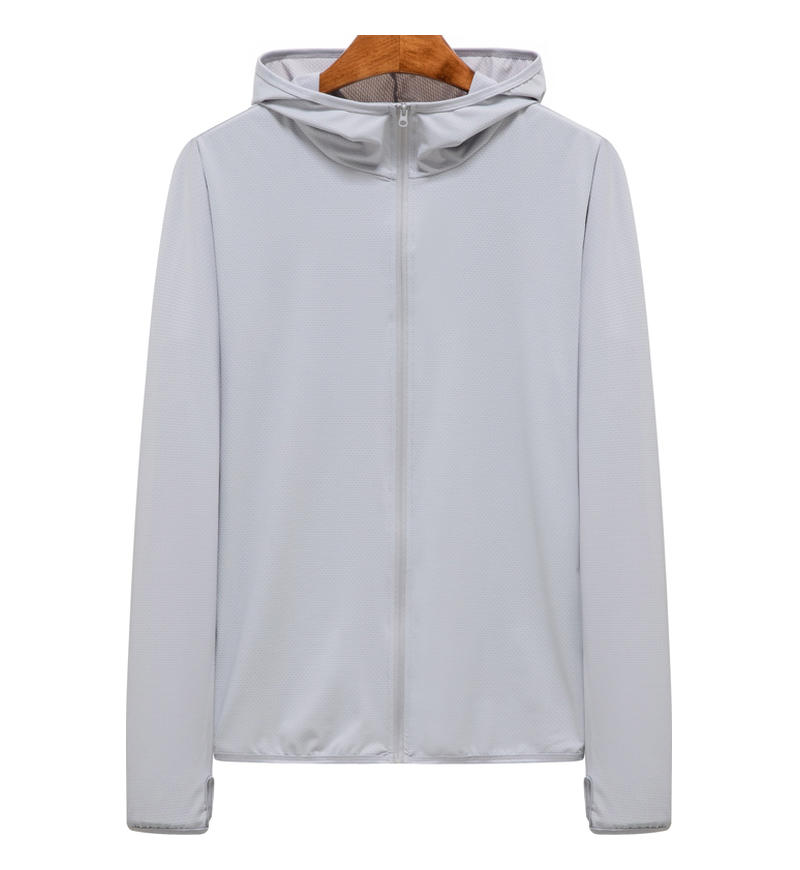 Yims-1999 outdoor hooded sun-protective clothing made of knitted high-elasticity fabric for both men and women is in large stock for both domestic and foreign trade sales pic 11