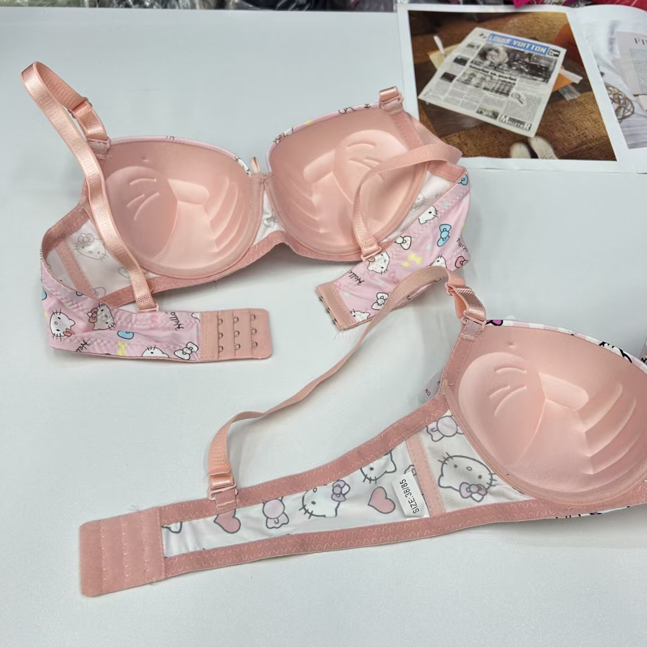 FCM-105#外贸出口中东非洲女士文胸女士舒适聚拢文胸无钢圈无痕文胸女QNI细节图