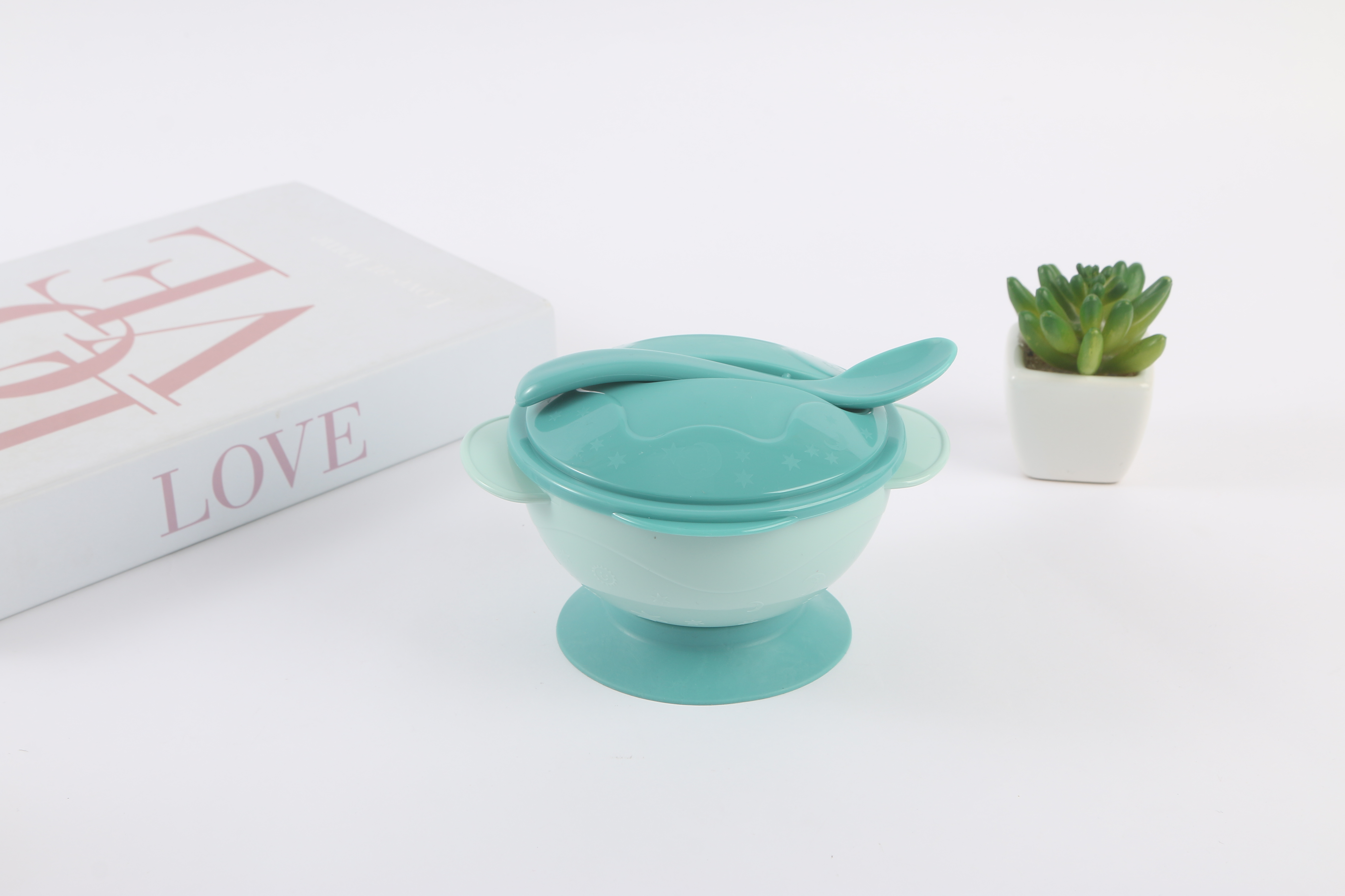 不锈钢硅胶宝宝餐具/不锈钢宝宝餐具/玩具/硅胶宝宝餐具/硅胶制品产品图