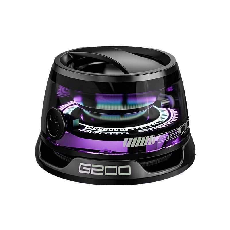 The magnetic G200 wireless mini game speaker is a portable outdoor subwoofer that can be connected in series with a Bluetooth speaker Specification image
