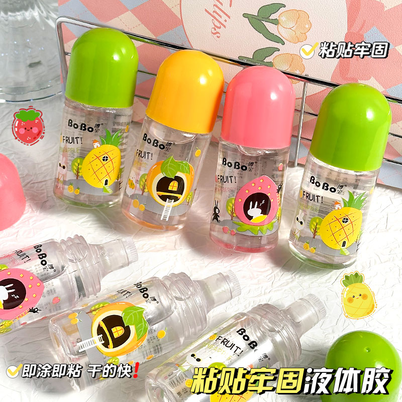 BY-309A BoBo Liquid Adhesive 38ml Transparent adhesive quickly bonds formaldehyde-free fruit patterns Application Scenario