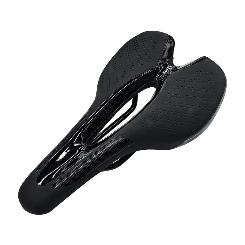 911 Saddle with light, bicycle saddle cushion, dual-color light seat cushion, mountain bike seat, thick large bicycle seat cushion bag details Picture