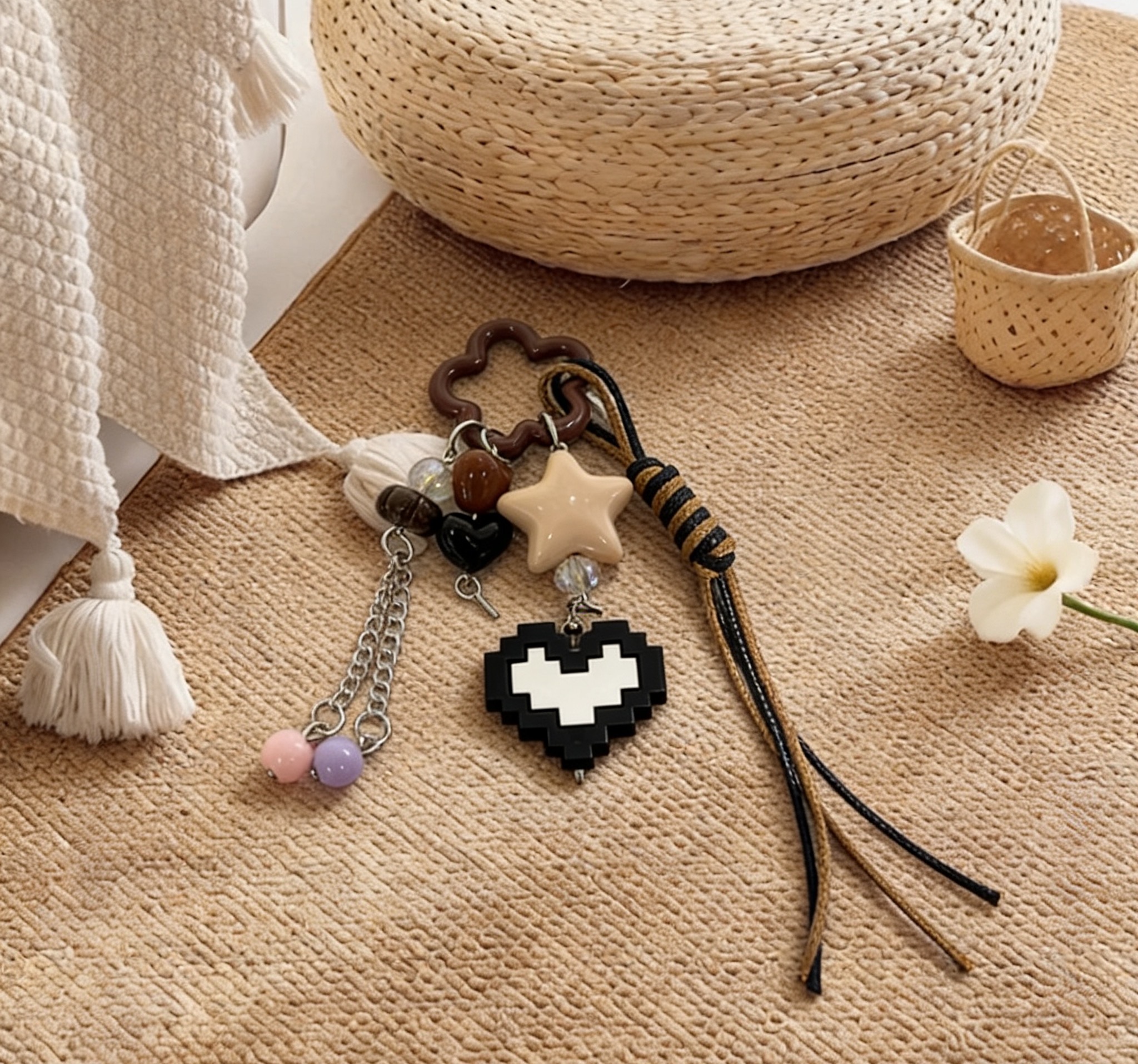 包挂/哭哭马/挂绳挂件/露营毛绒挂件/挂件细节图