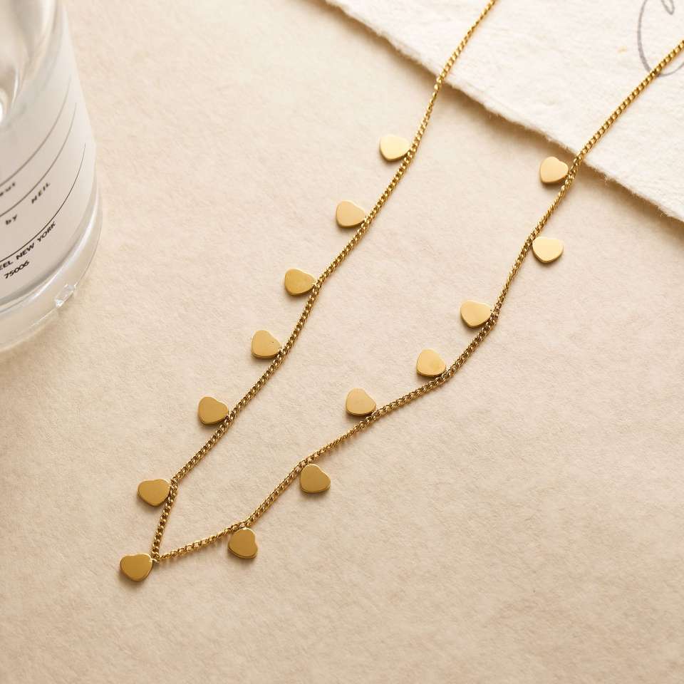 Snake bone chain, collarbone chain, niche and light luxury pendant necklace, neckpiece, collarbone chain, niche and light luxury snake bone chain, chain collarbone chain, titanium steel necklace, fashionable collarbone chain Application Scenario