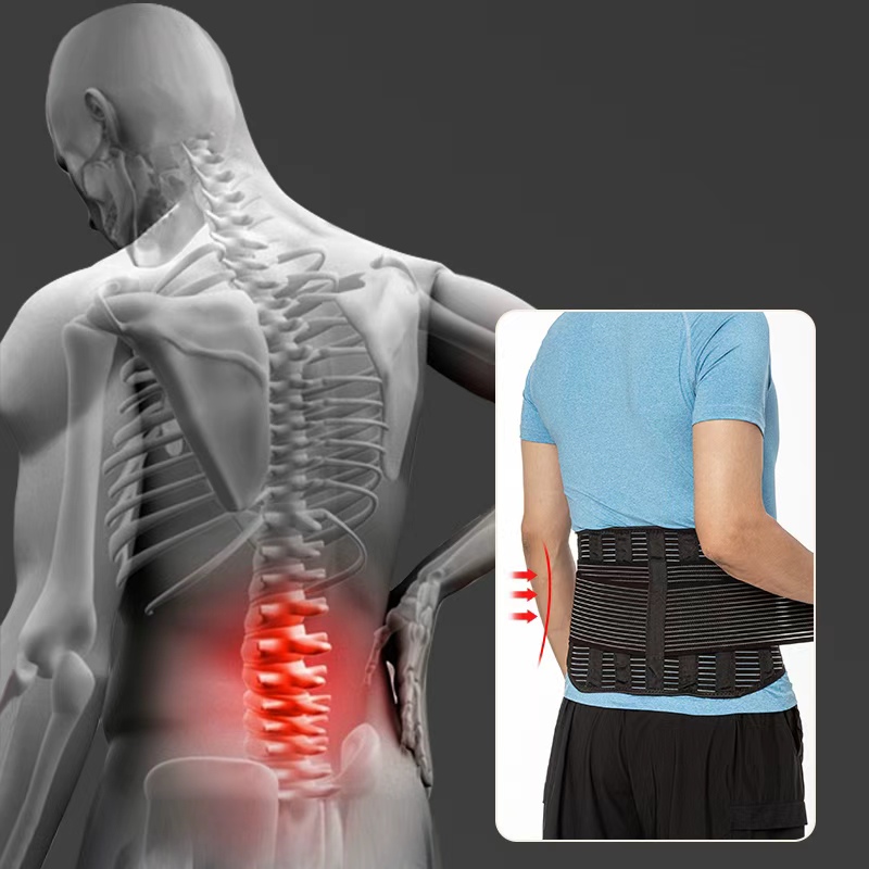 KING Lumbar support for adult outdoor sports fitness training, waist-cinching basketball protective gear, muscle strain protection belt manufacturer Specification image