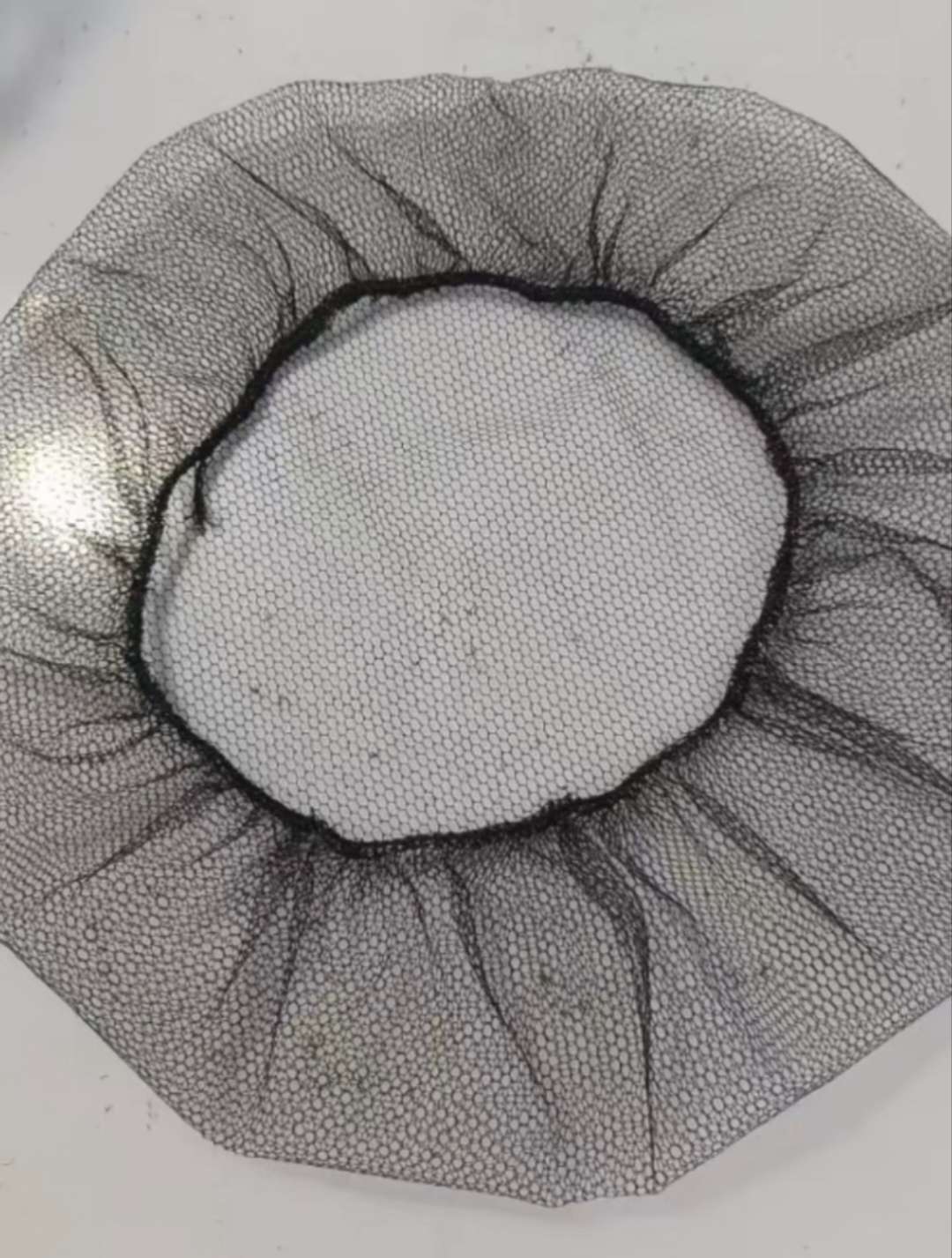 网纱网格浴帽一次性浴帽