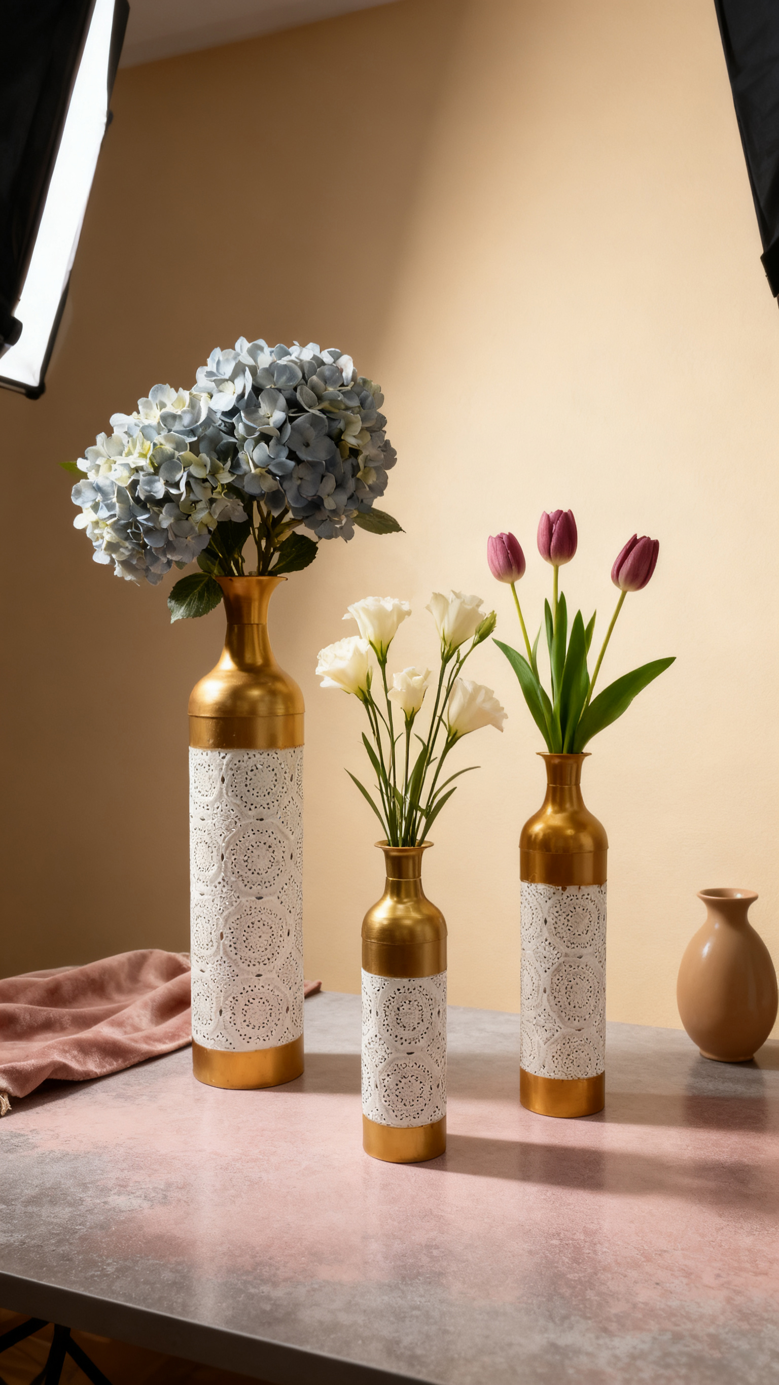 花瓶/素胚/琉璃花瓶/透明亚克力花瓶/陶瓷玻璃花瓶产品图