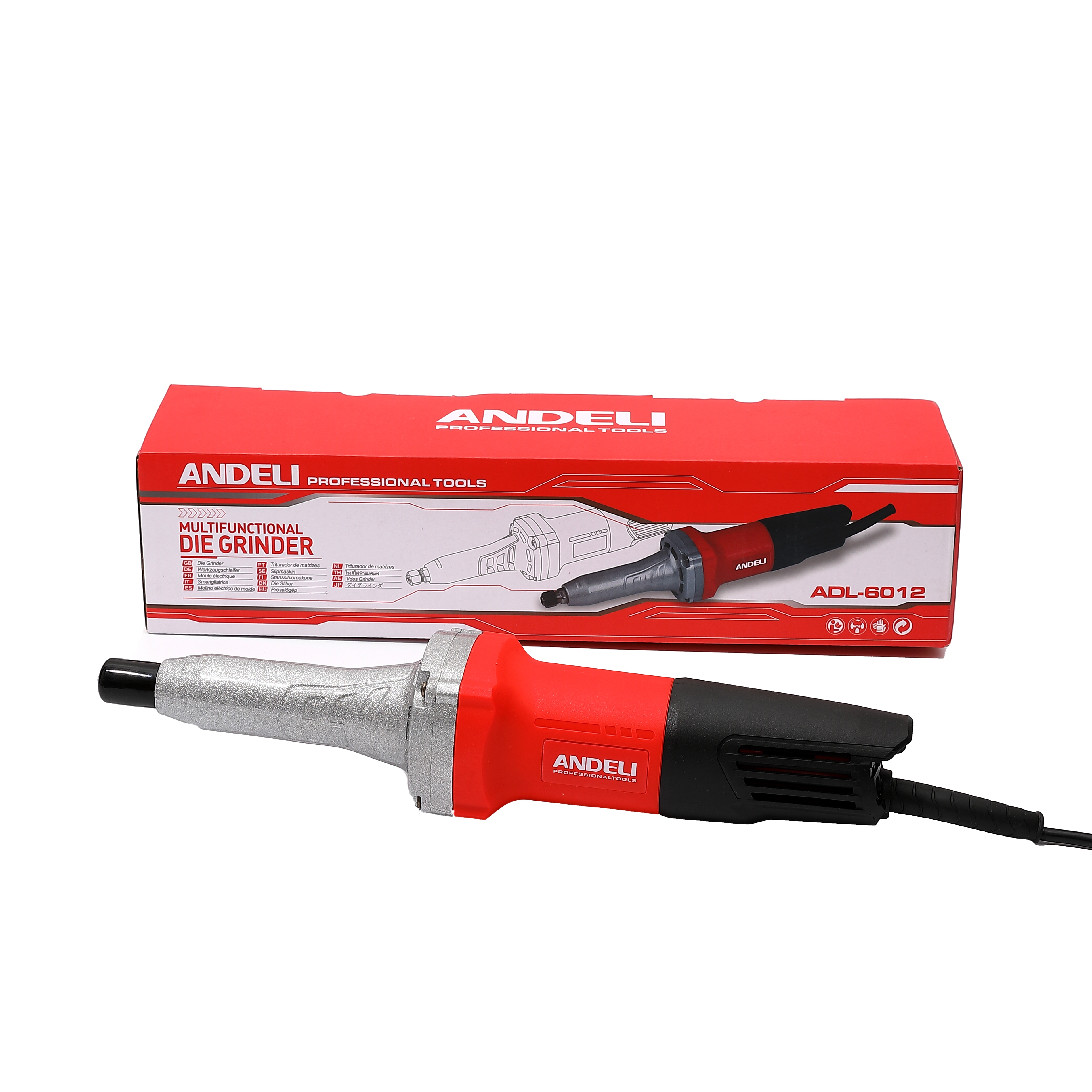 Andeli ADL-6012 multi-functional electric grinding head metal grinding, engraving and polishing tool pic 1