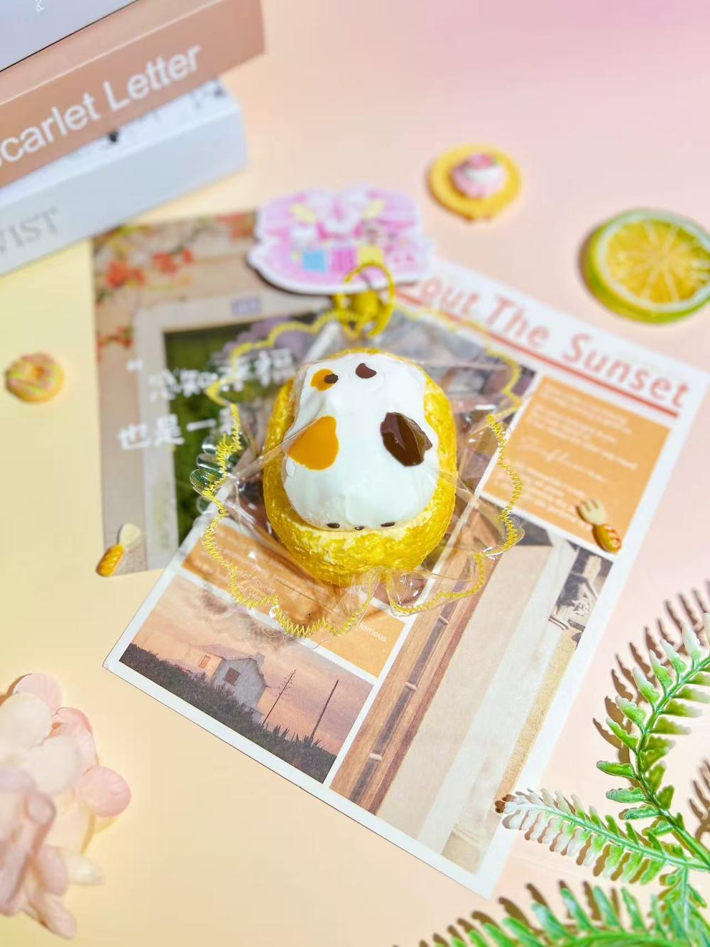 Food-grade silicone extrusion fun stress-relieving creative toys, holiday gifts to relieve stress, popular food-themed extrusion fun Item Picture