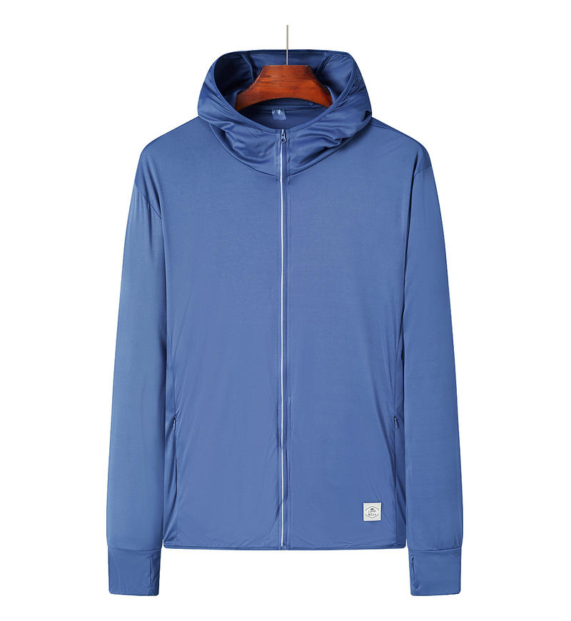 Yims-1118 hooded sun-protective clothing is in large stock and can be printed with the same style for both men and women details Picture